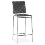 Cross Counter Chair Black. Picture 6