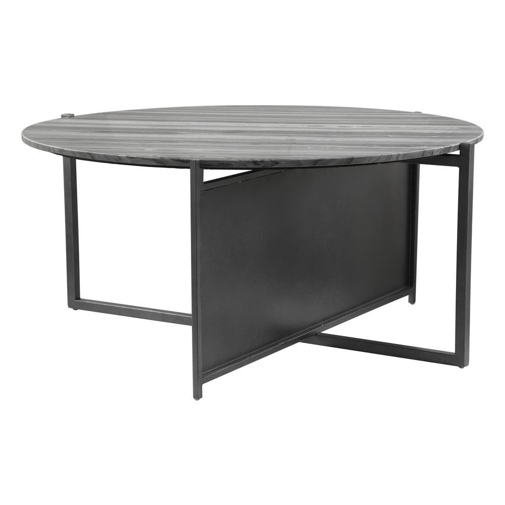 Mcbride Coffee Table Gray & Black. Picture 1