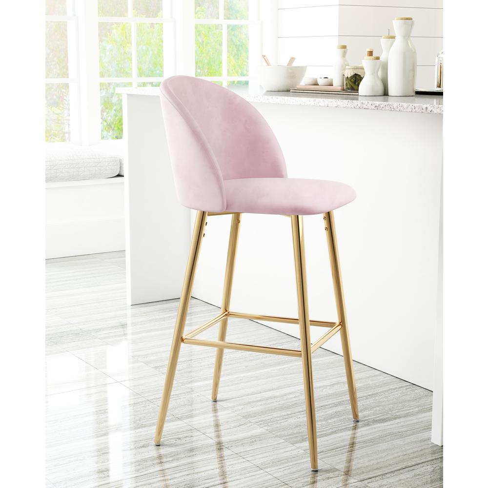Cozy Bar Chair Pink. Picture 7