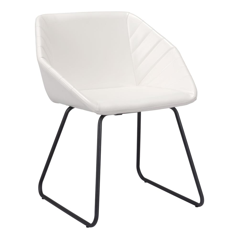 Miguel Dining Chair (Set of 2) White. Picture 2