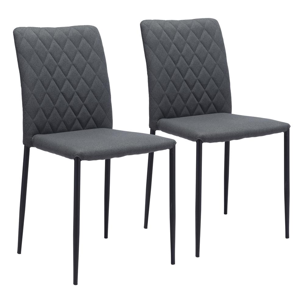 Harve Dining Chair (Set of 2) Gray. Picture 1