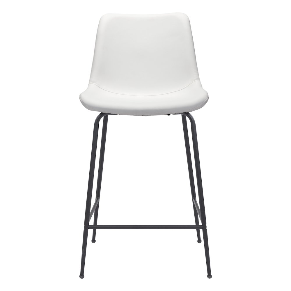 Byron Counter Stool White. Picture 3