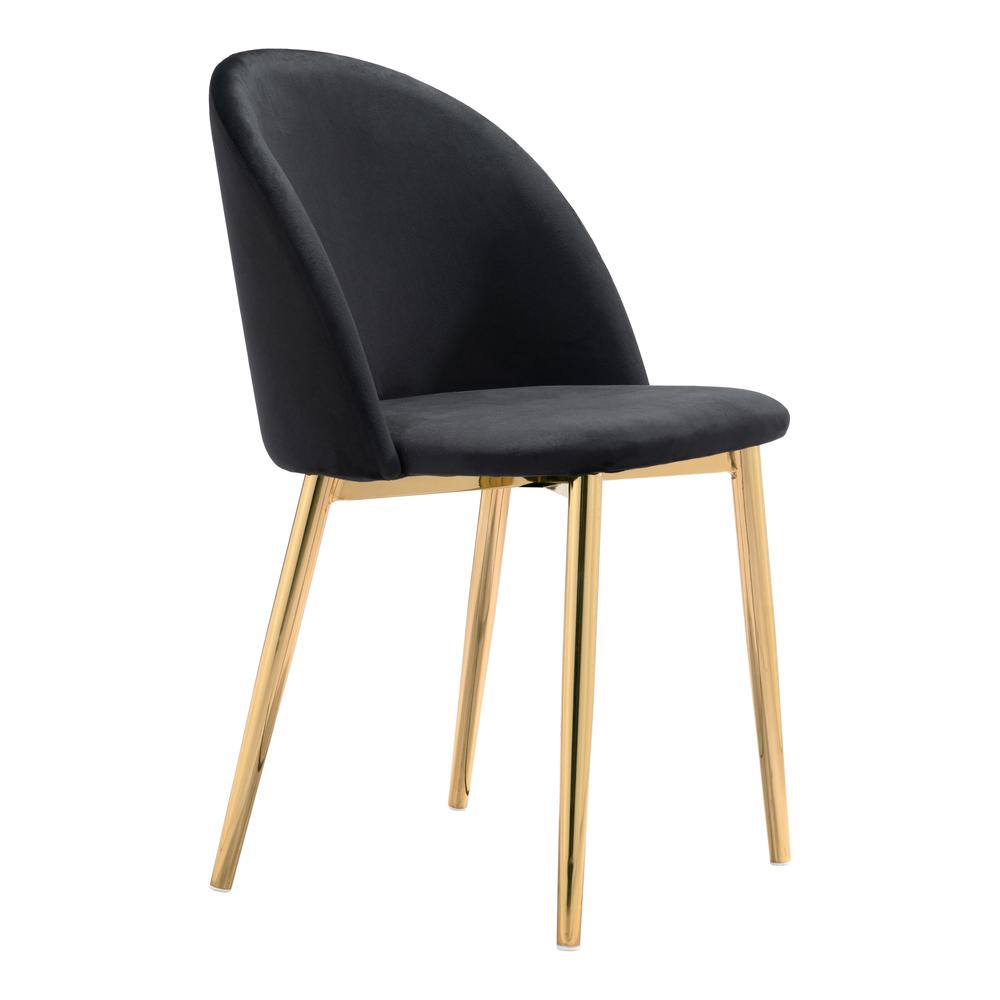 CozyComfort Dining Chairs (Set of 2) - Black, Belen Kox. Picture 2