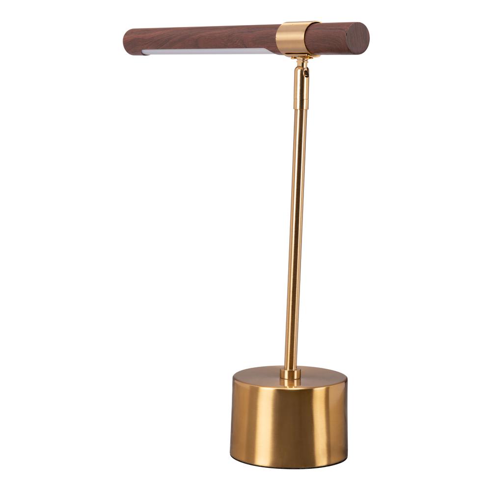 Kippy Table Lamp Brown & Brass. Picture 3