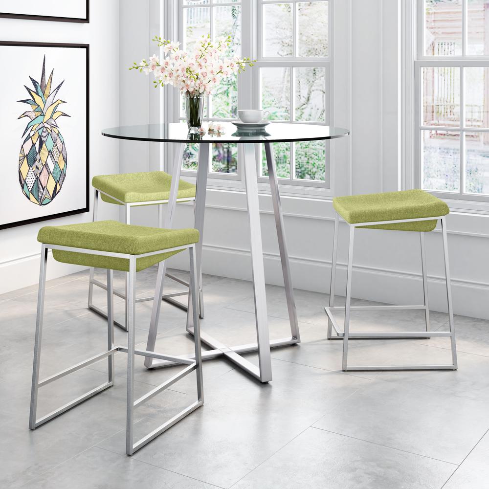 Lids Counter Stool (Set of 2) Green. Picture 7