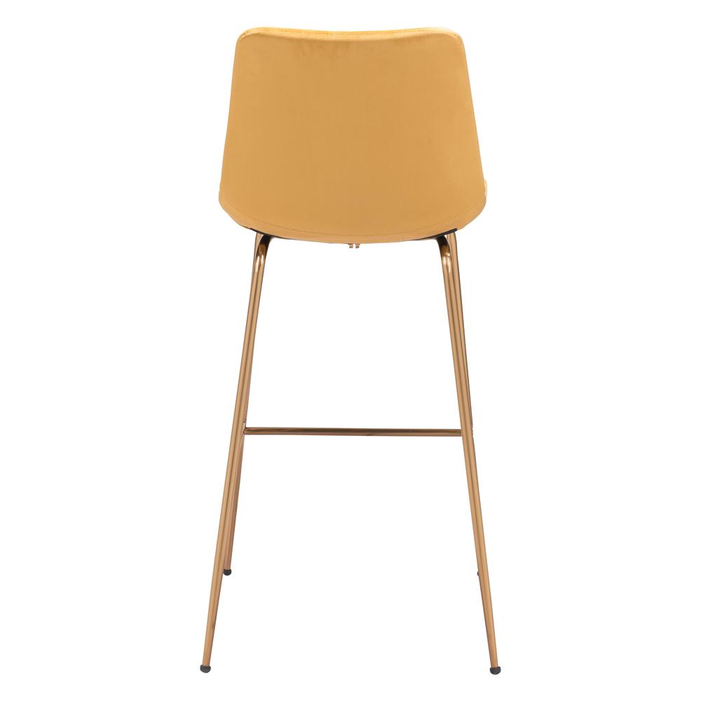 Tony Barstool Yellow & Gold. Picture 4