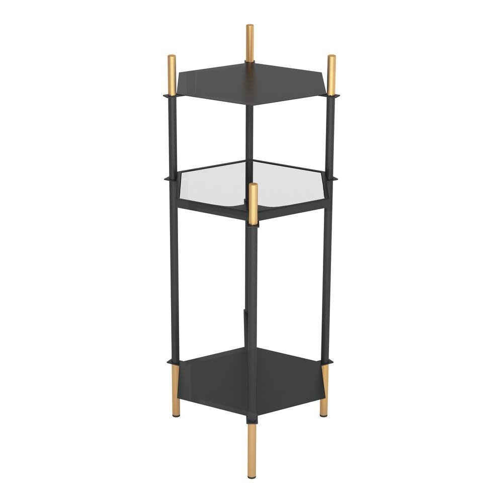William Side Table Black & Gold. Picture 3