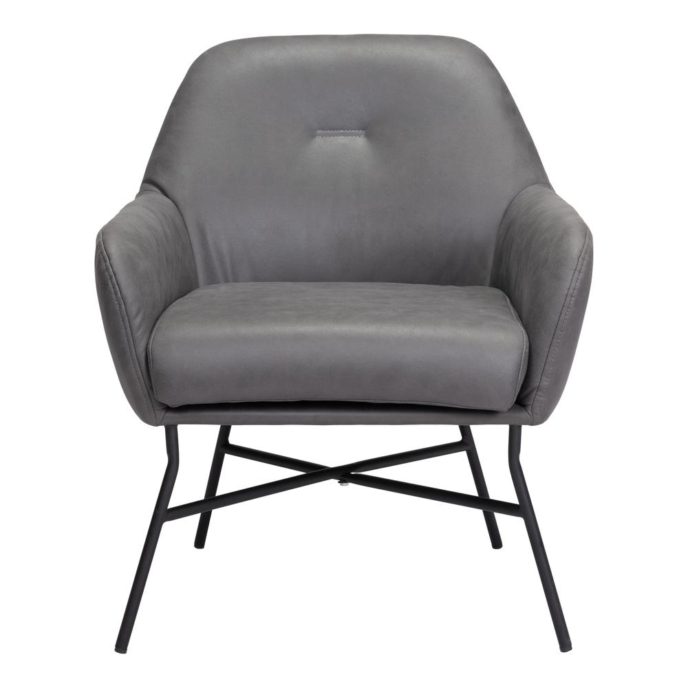 Hans Accent Chair Vintage Gray. Picture 3