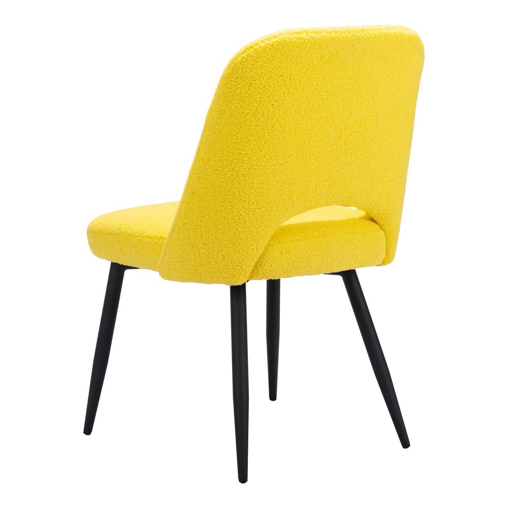 Teddy Dining Chair (Set of 2) Yellow. Picture 6