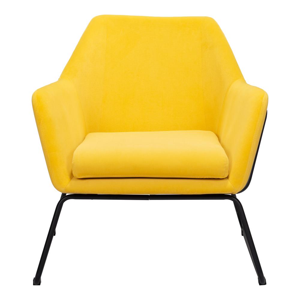 Jose Accent Chair Yellow. Picture 3