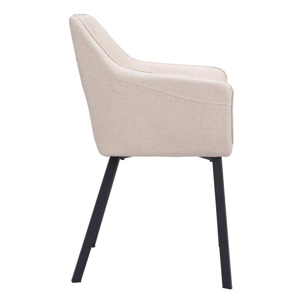 Adage Dining Chair (Set of 2) Beige. Picture 2