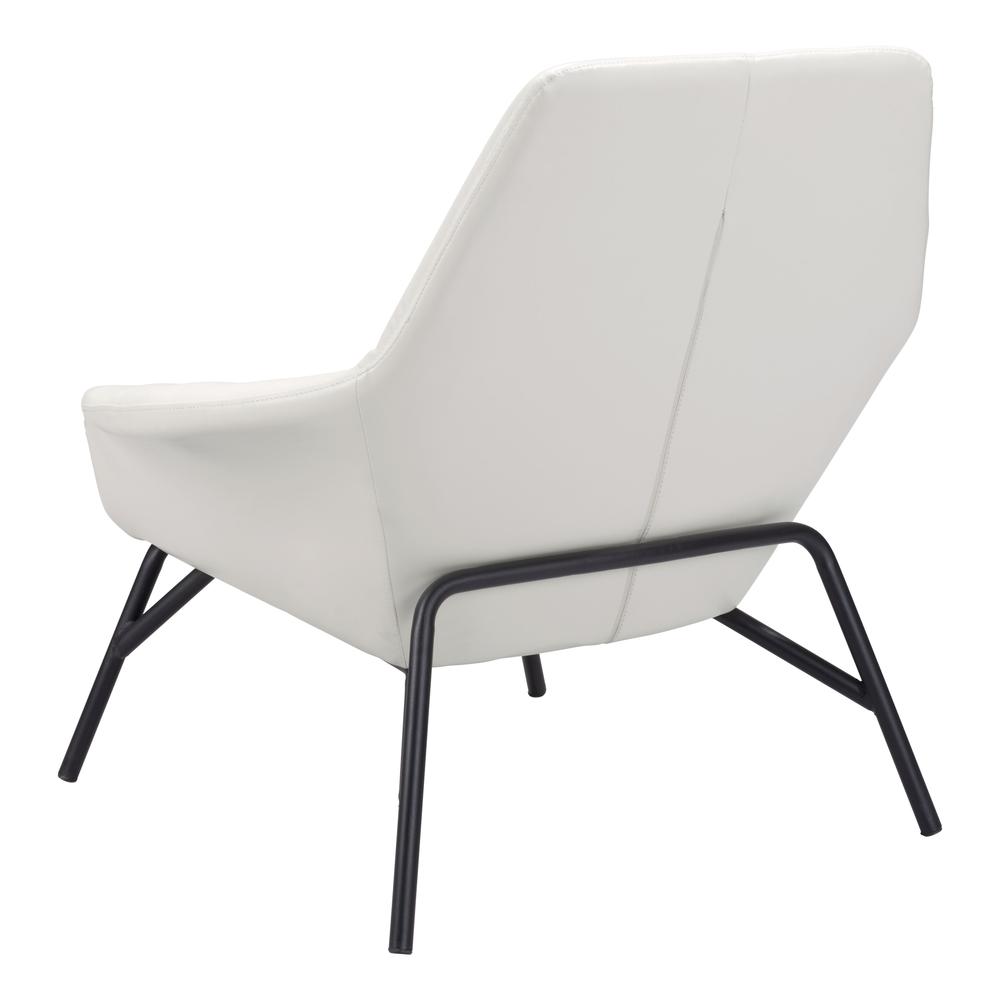Javier Accent Chair White. Picture 5