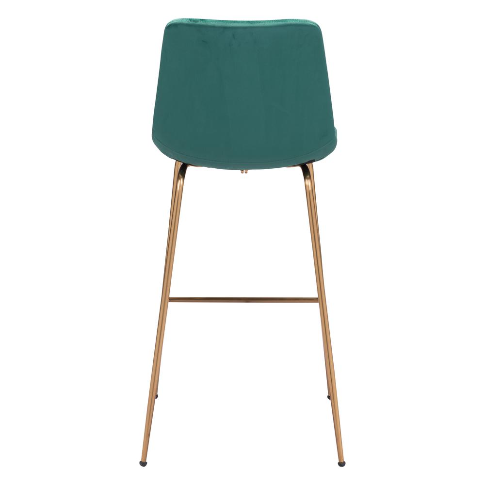 Tony Barstool Green & Gold. Picture 4