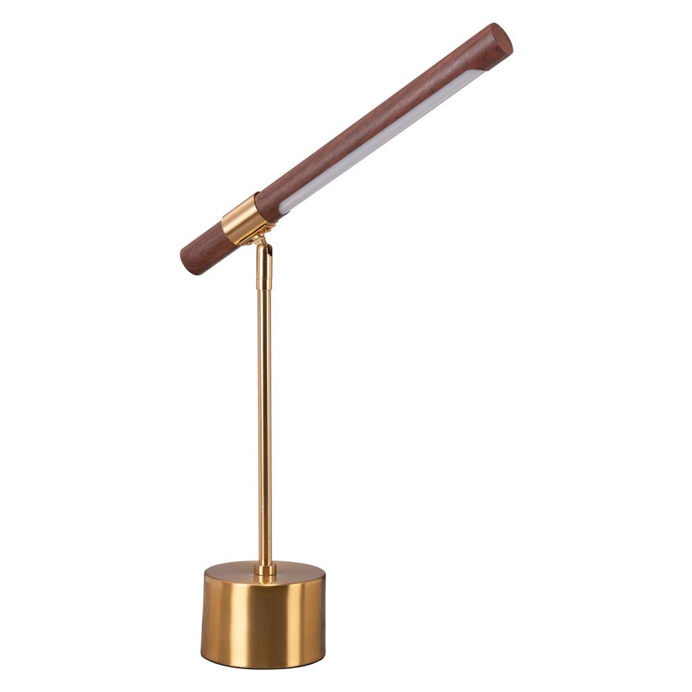 Kippy Table Lamp Brown & Brass. Picture 4