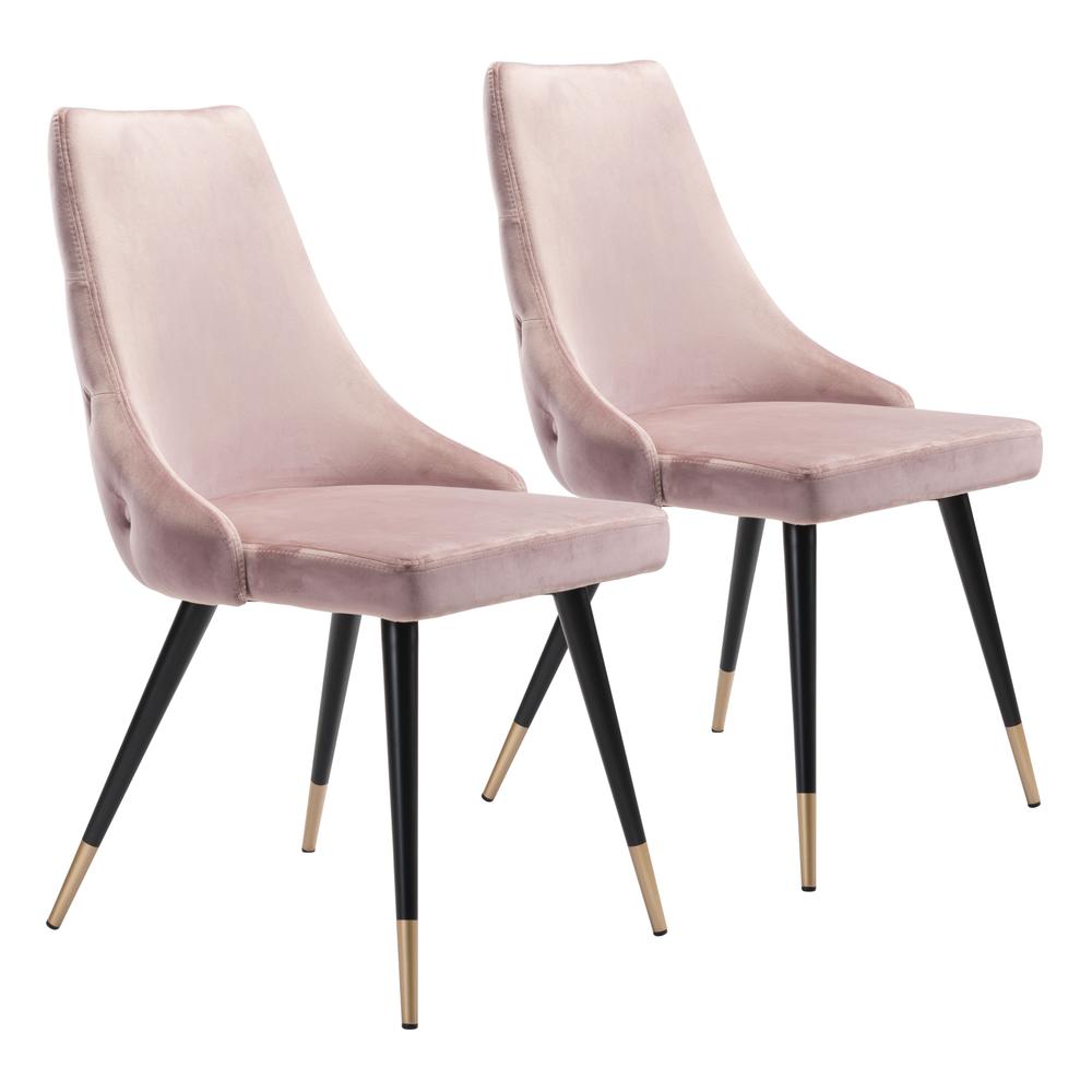 Piccolo Dining Chair (Set of 2) Pink. Picture 1