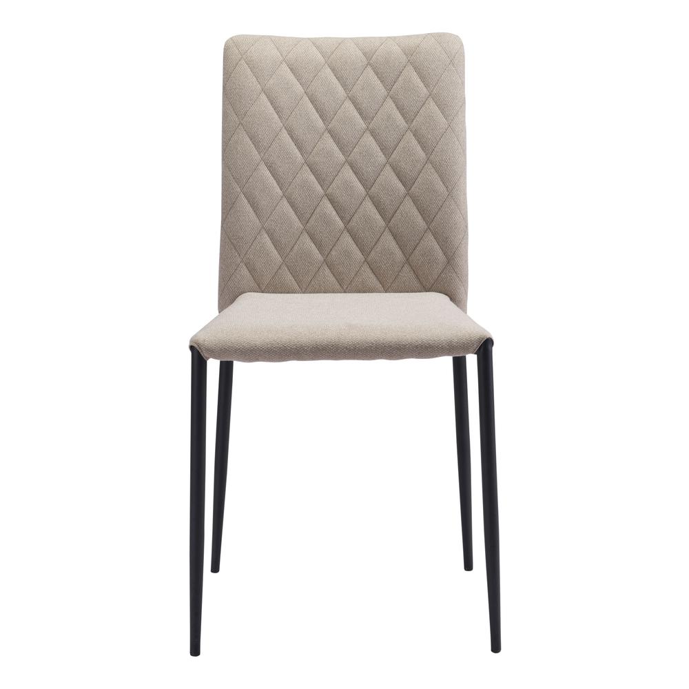 Harve Dining Chair (Set of 2) Beige. Picture 4