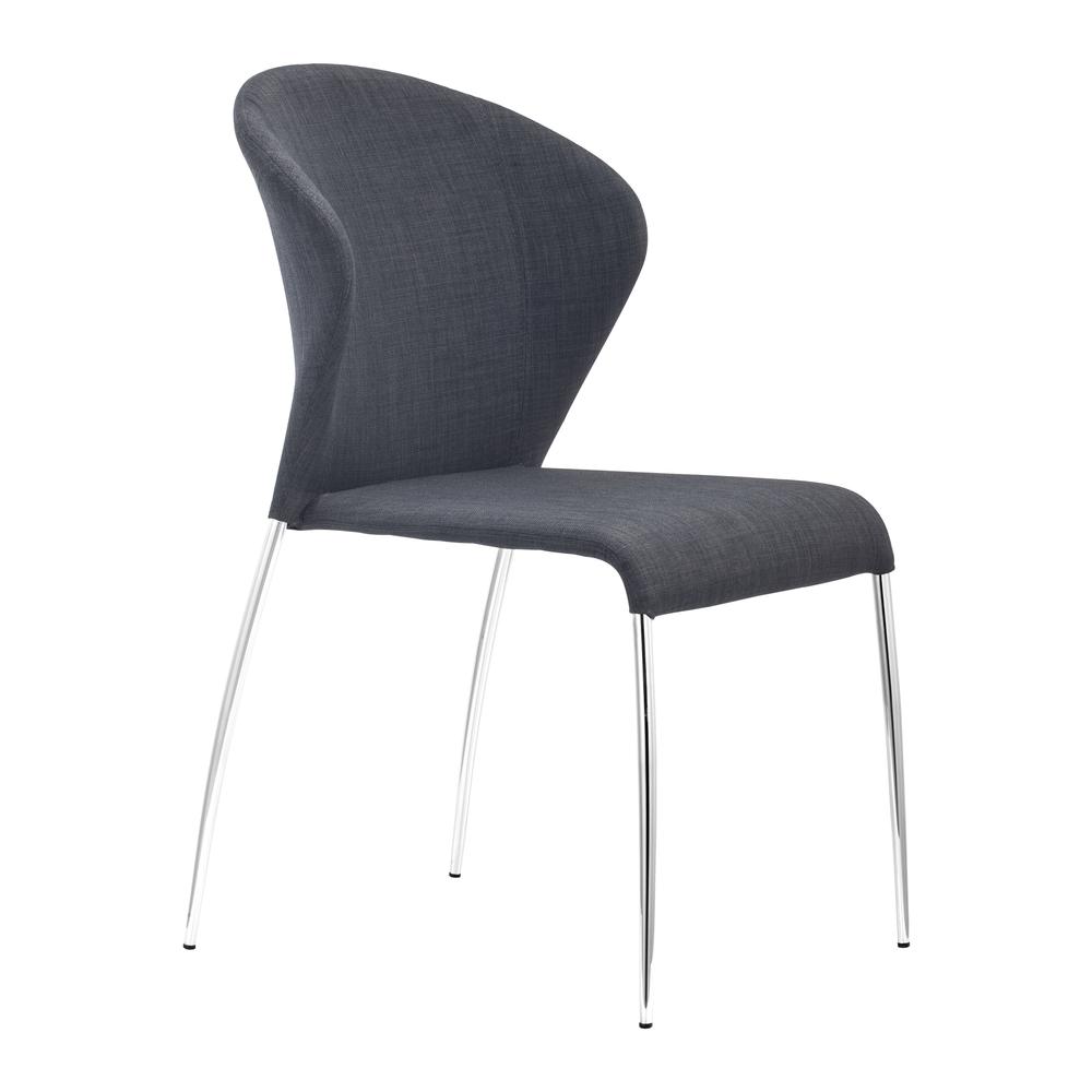 Oulu Dining Chair (Set of 4) Graphite. Picture 2