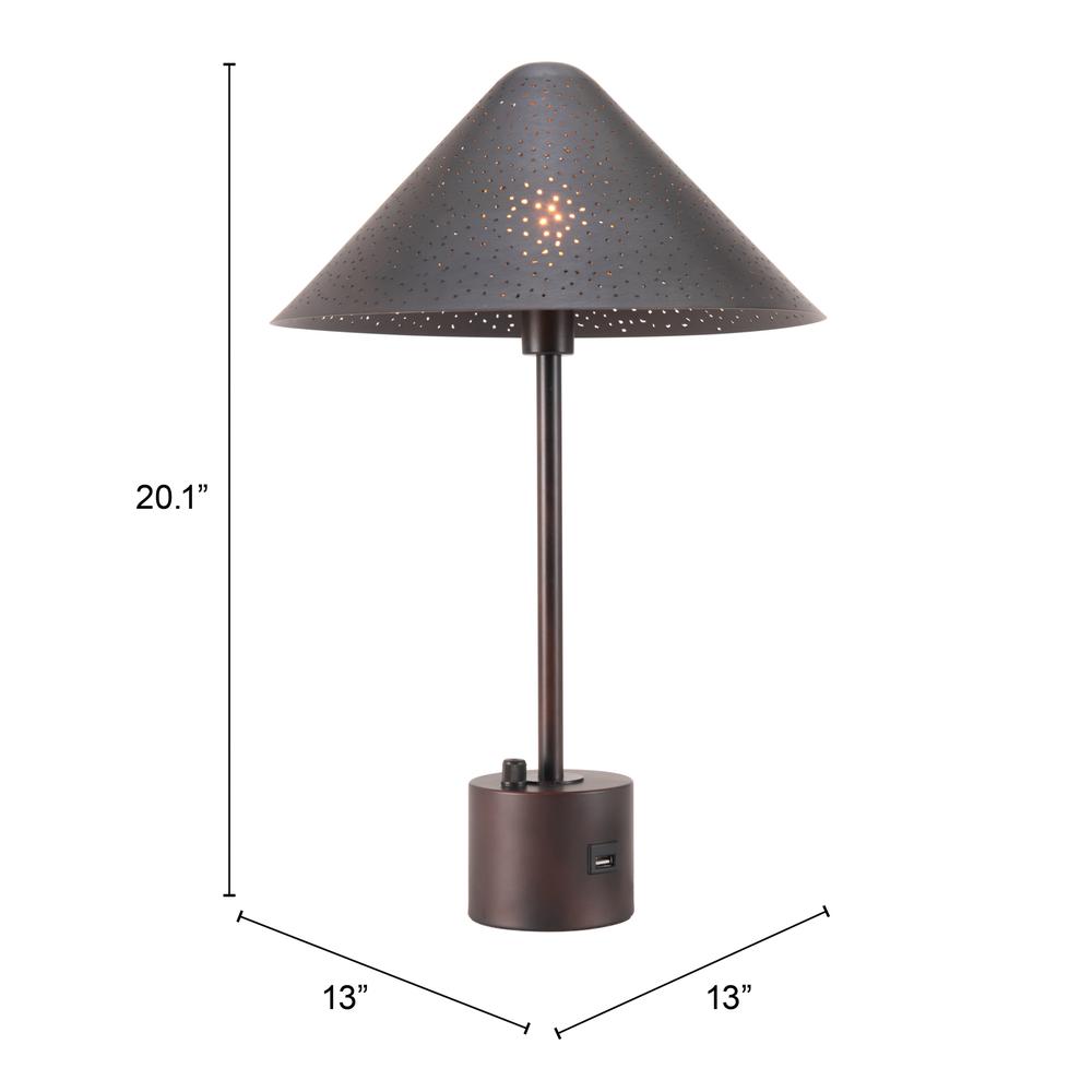Cardo Table Lamp Bronze. Picture 4