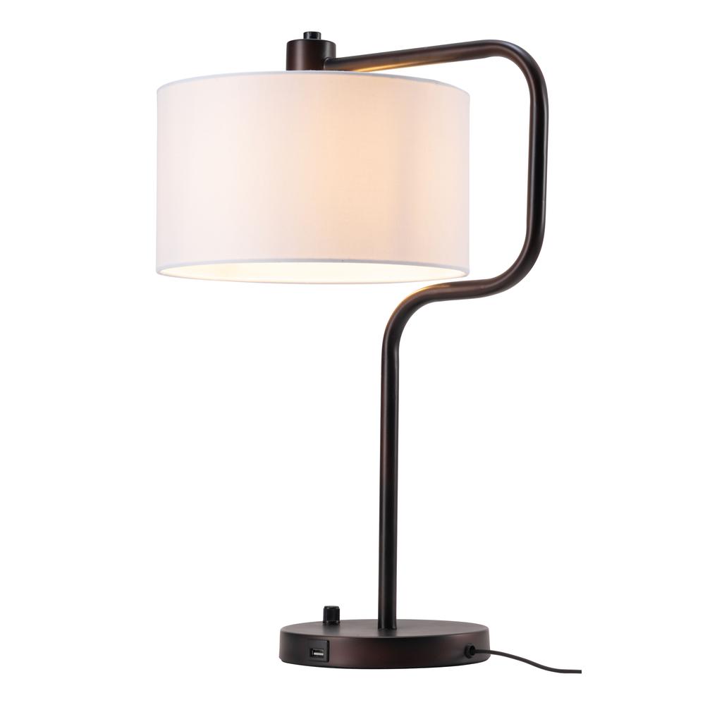 Middlemist Table Lamp White. Picture 7