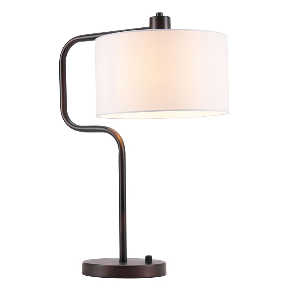 Middlemist Table Lamp White. Picture 1