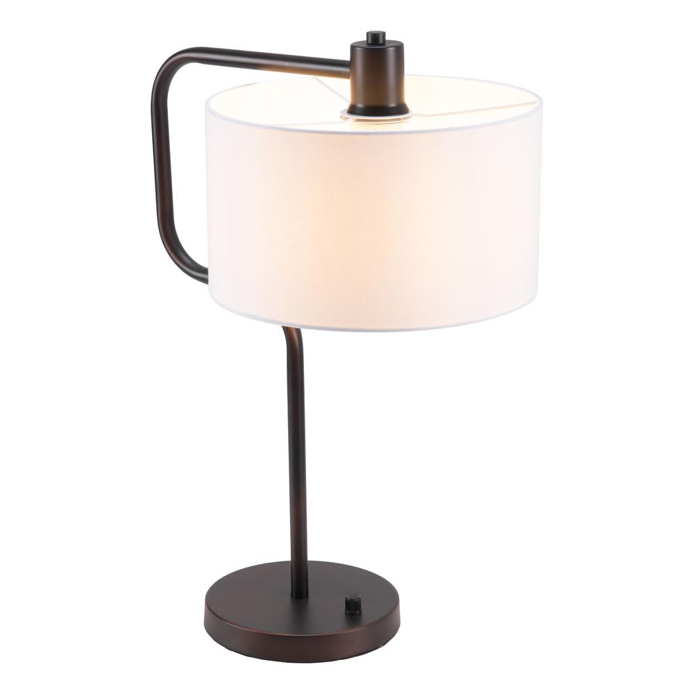 Middlemist Table Lamp White. Picture 2