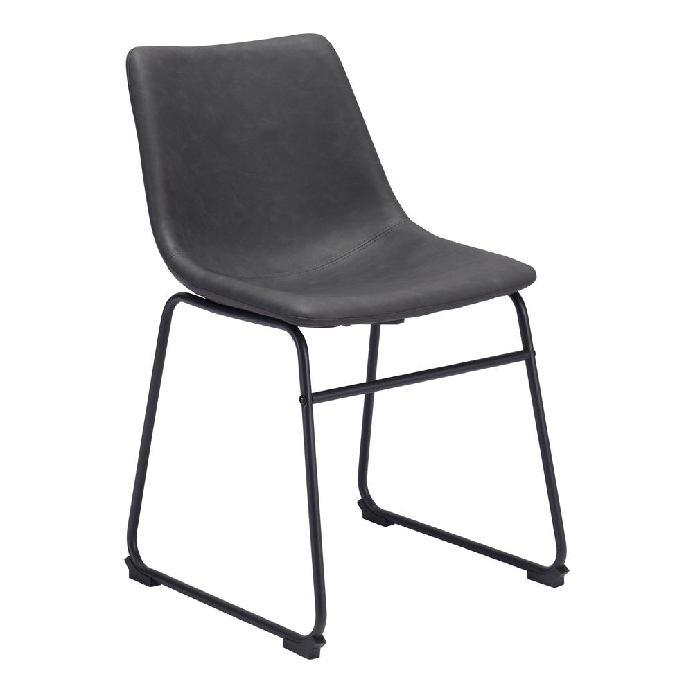 Smart Dining Chair (Set of 2) Charcoal. Picture 2