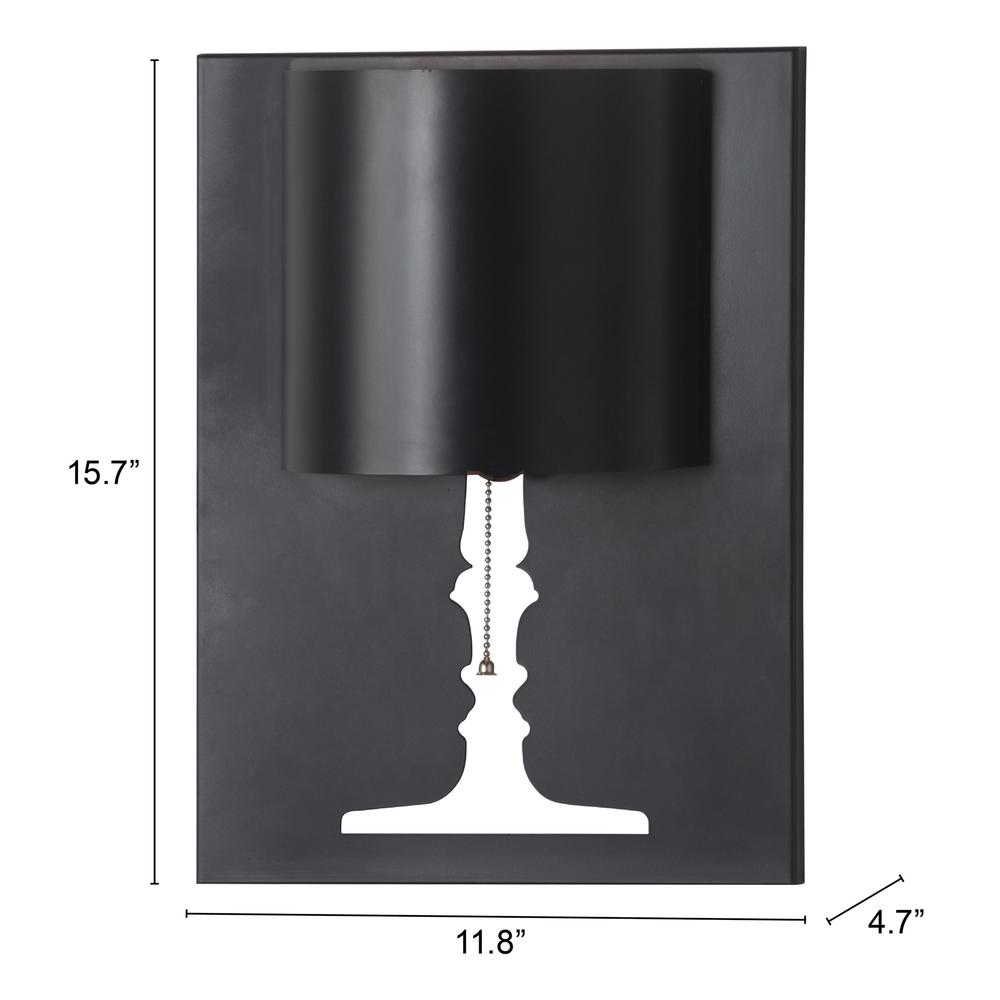 Dream Wall Lamp Black. Picture 2
