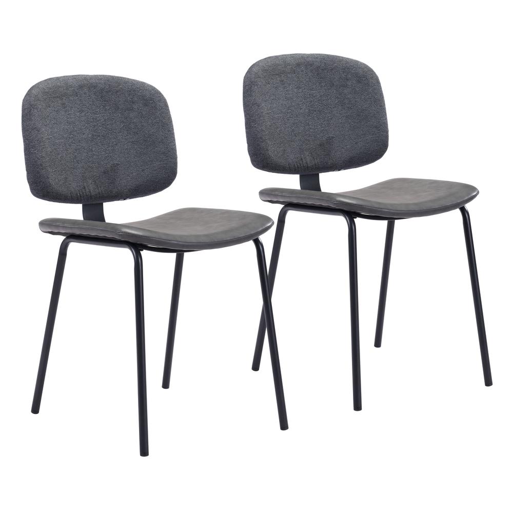 Worcester Dining Chair (Set of 2) Gray. Picture 1