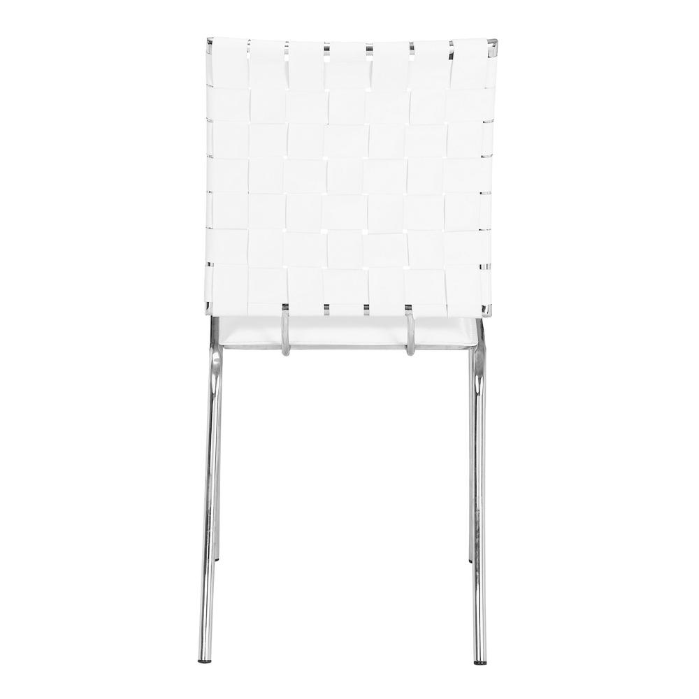 Criss Cross Dining Chair (Set of 4) White. Picture 5