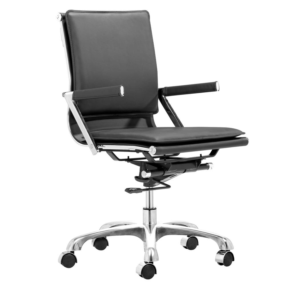 Lider Plus Office Chair Black. Picture 1
