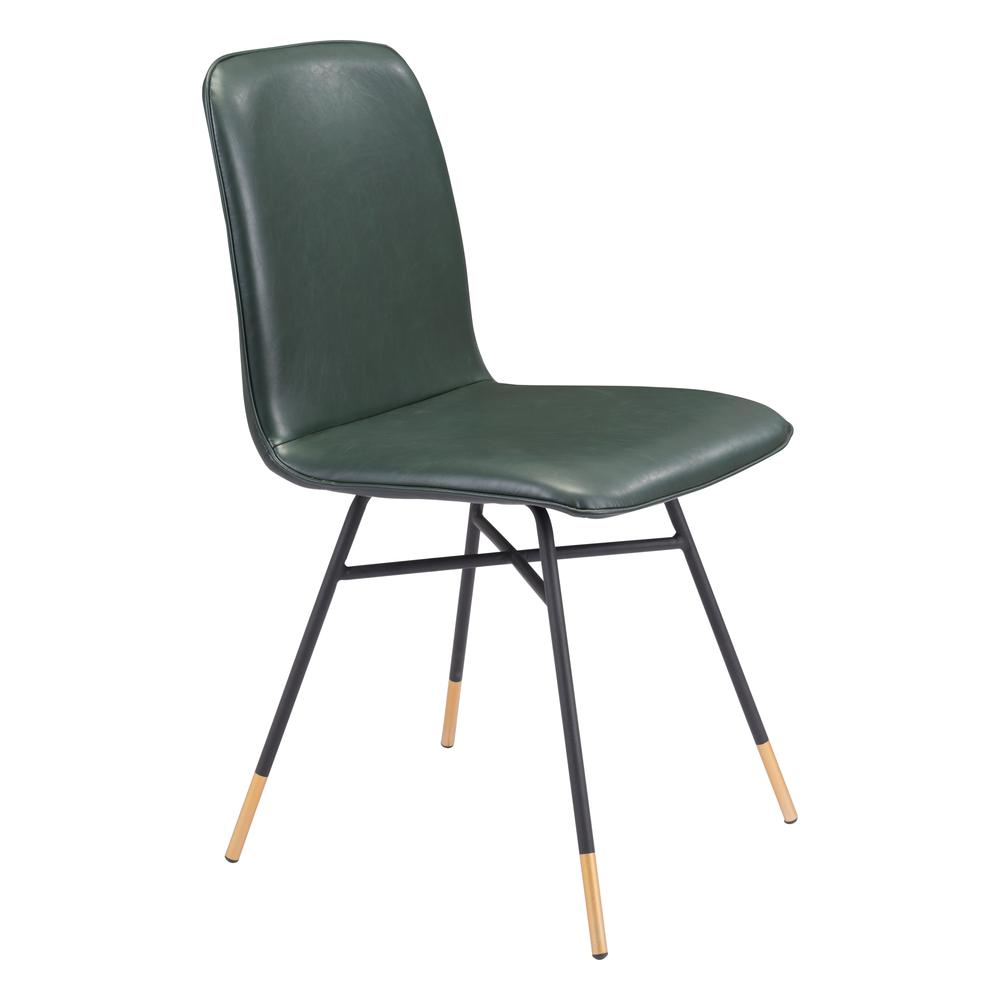 Var Dining Chair (Set of 2) Green. Picture 2
