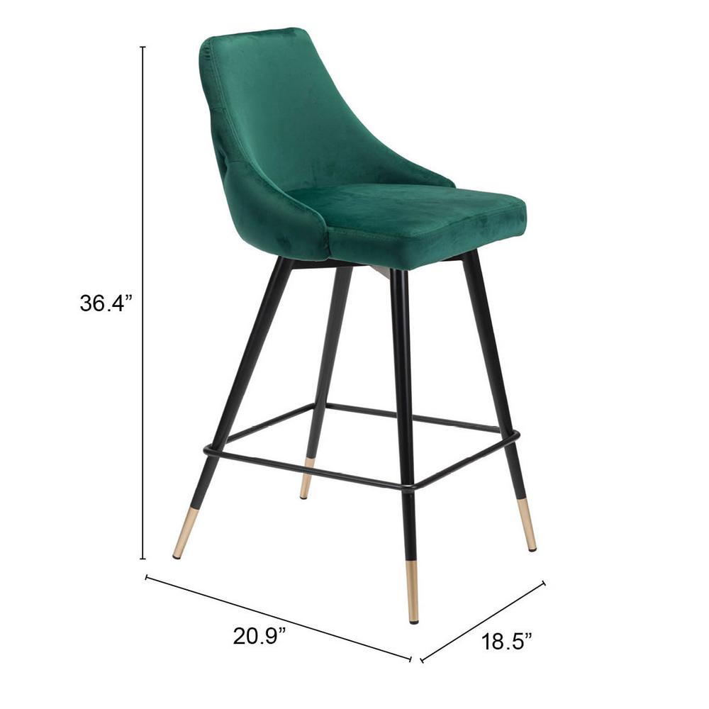Piccolo Counter Chair Green. Picture 7