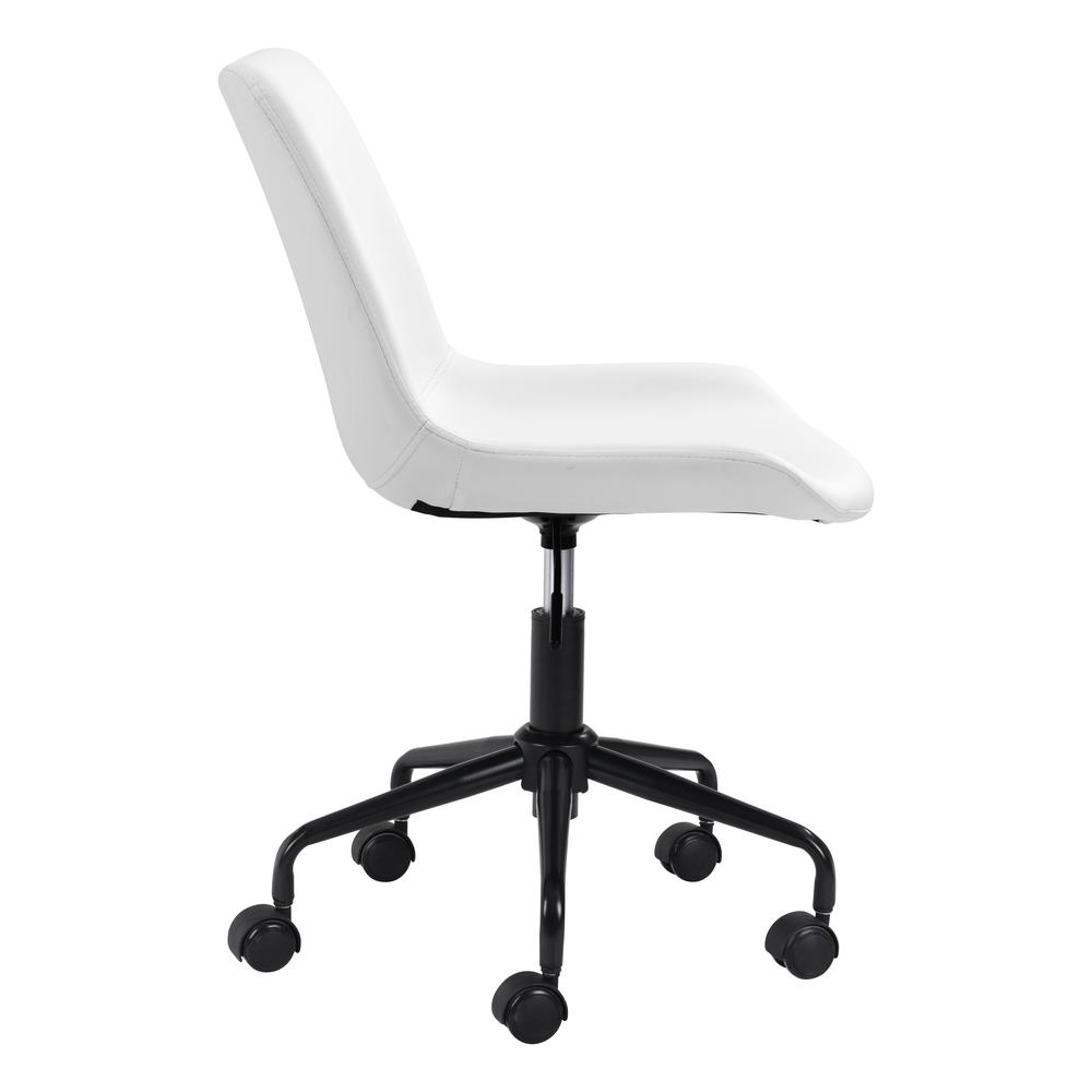 Byron Office Chair White. Picture 2