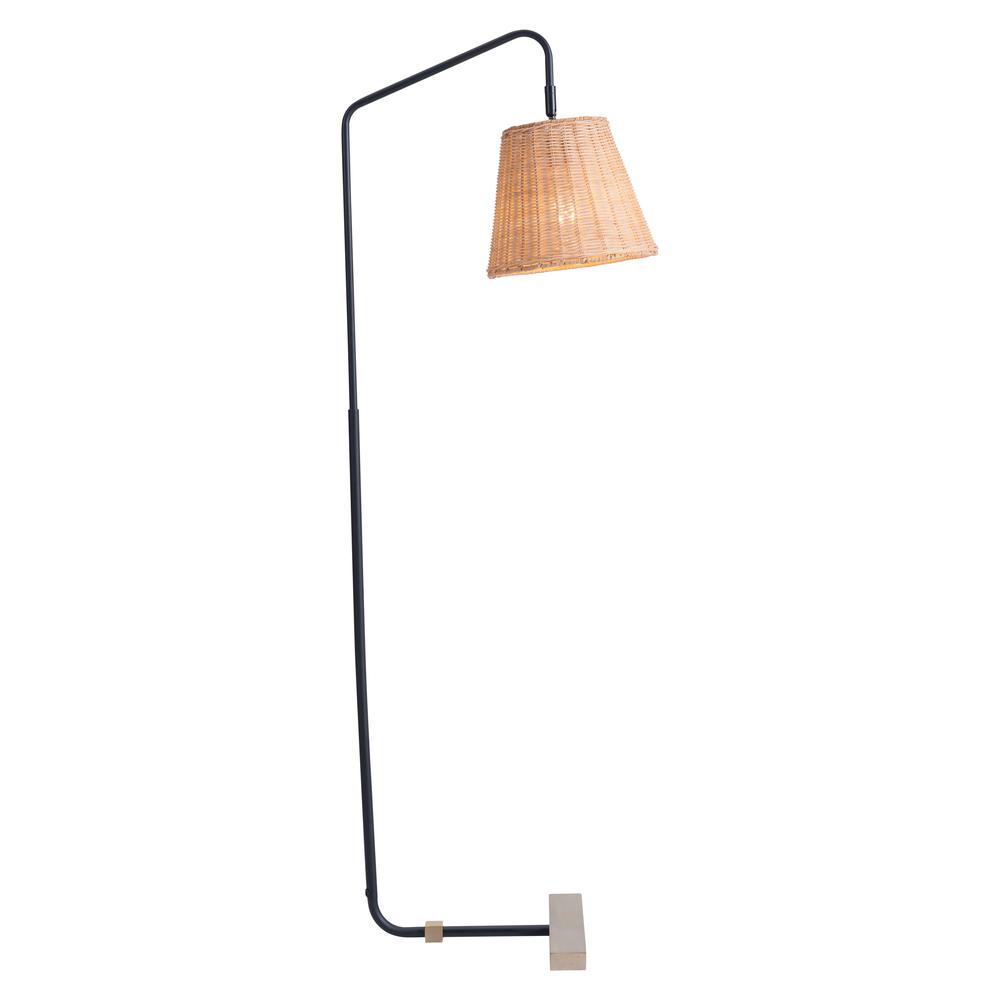 Malone Floor Lamp Natural. Picture 3