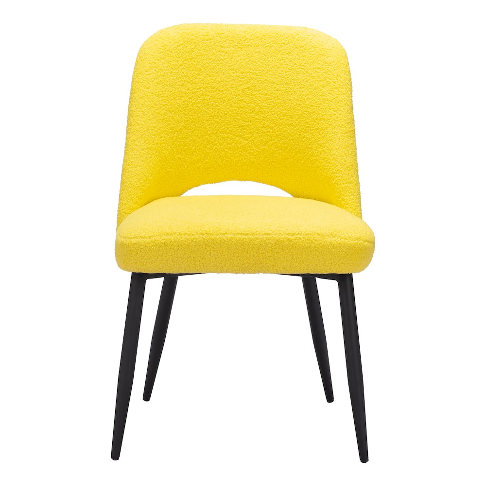 Sunny Yellow Teddy Dining Chair, Belen Kox. Picture 4