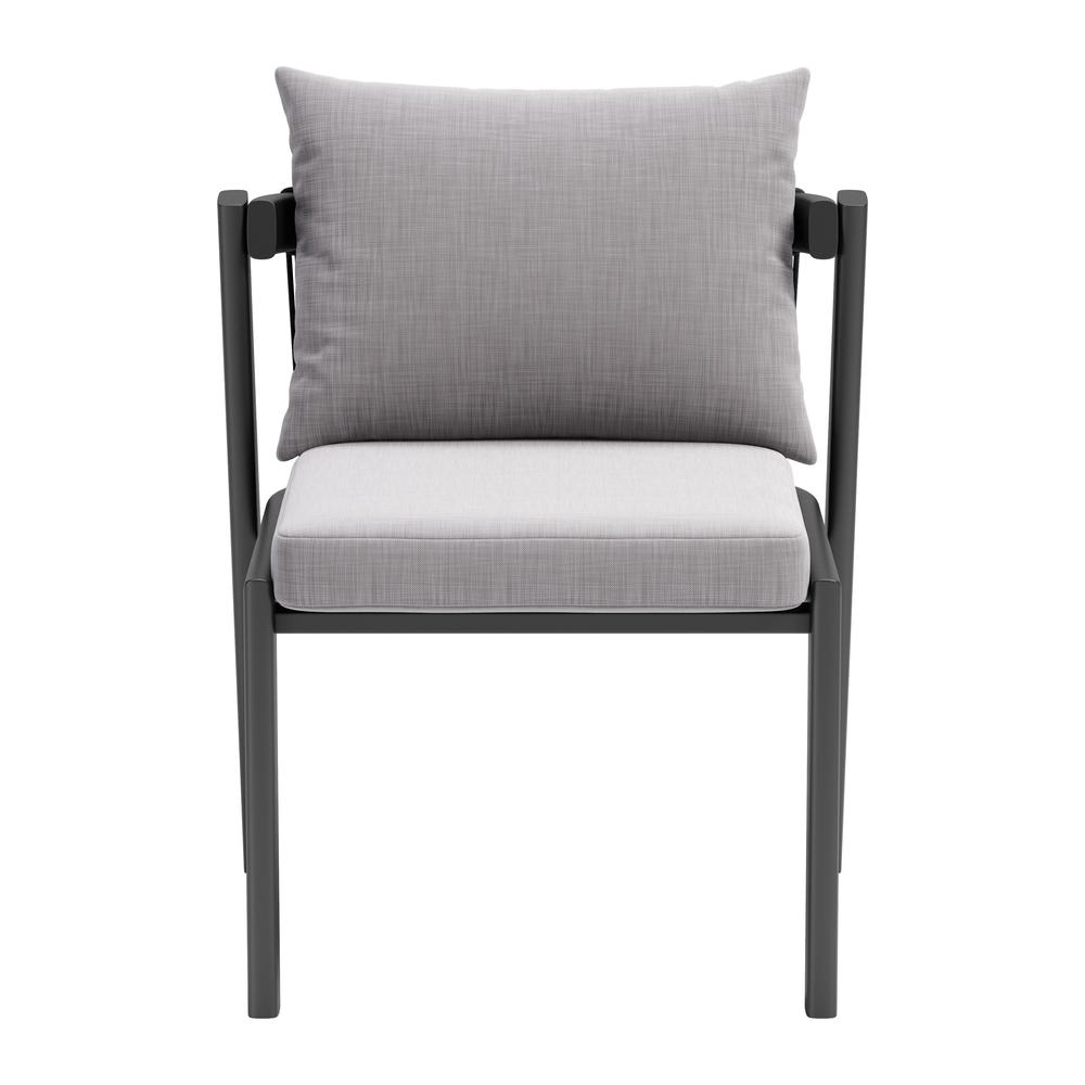 Horizon Dining Chair (Set of 2) Gray. Picture 2