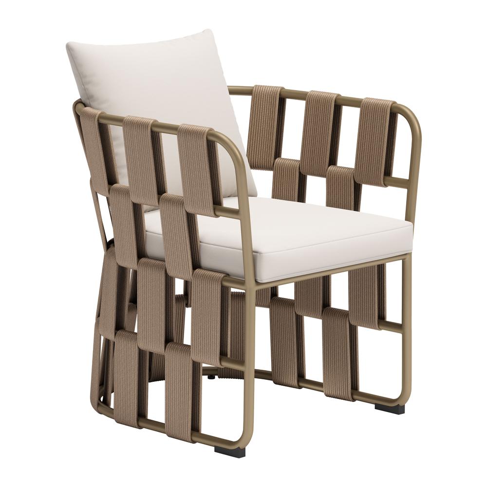 Quadrat Dining Chair White. Picture 4