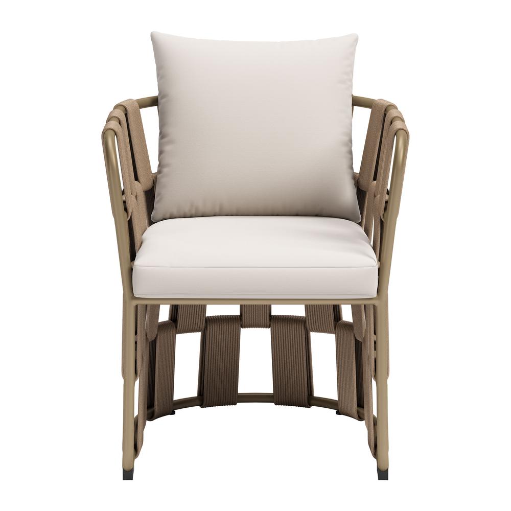 Quadrat Dining Chair White. Picture 5