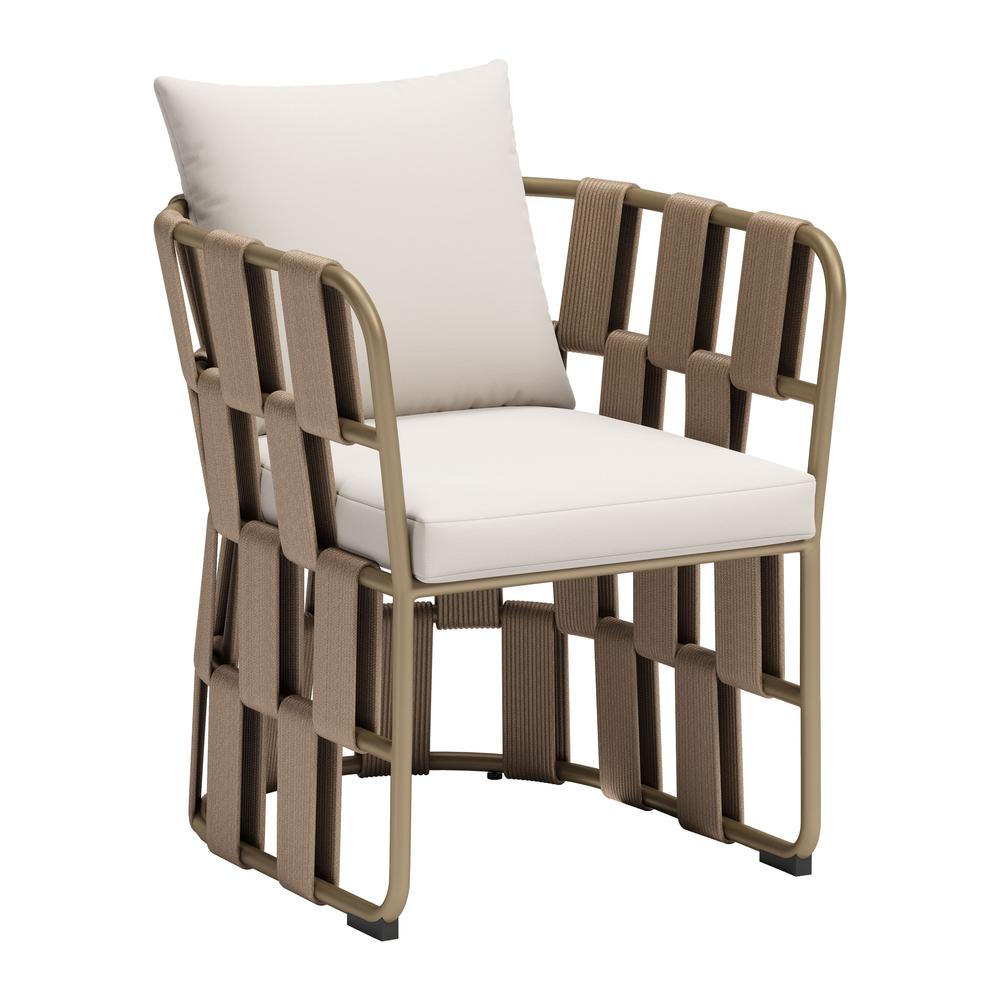 Quadrat Dining Chair White. Picture 2