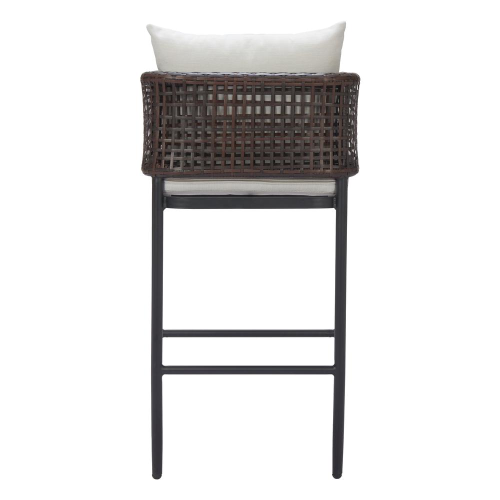 Palm Paradise Barstool Gray. Picture 2