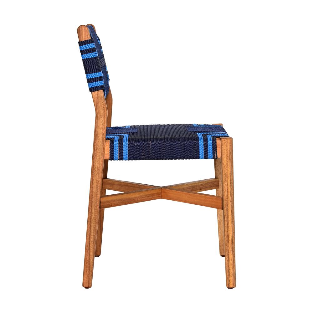 Serene Dining Chair Blue. Picture 2