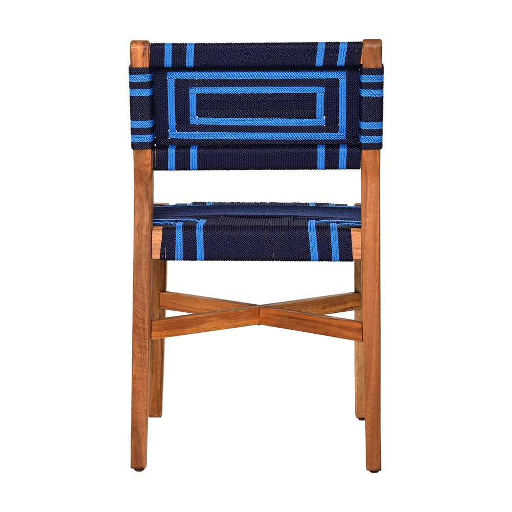 Serene Dining Chair Blue. Picture 4