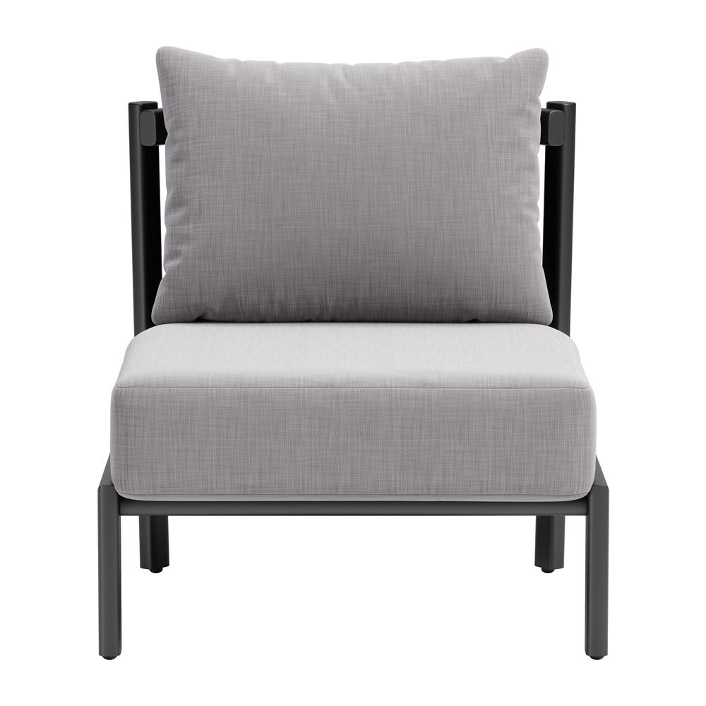 Horizon Accent Chair Gray. Picture 4