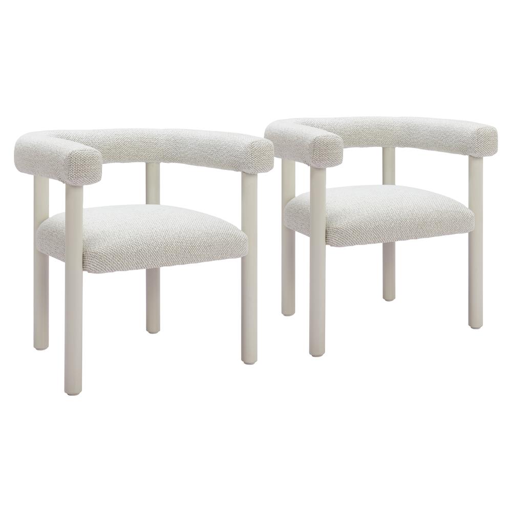 Sunbath Dining Chair (Set of 2) White. Picture 7