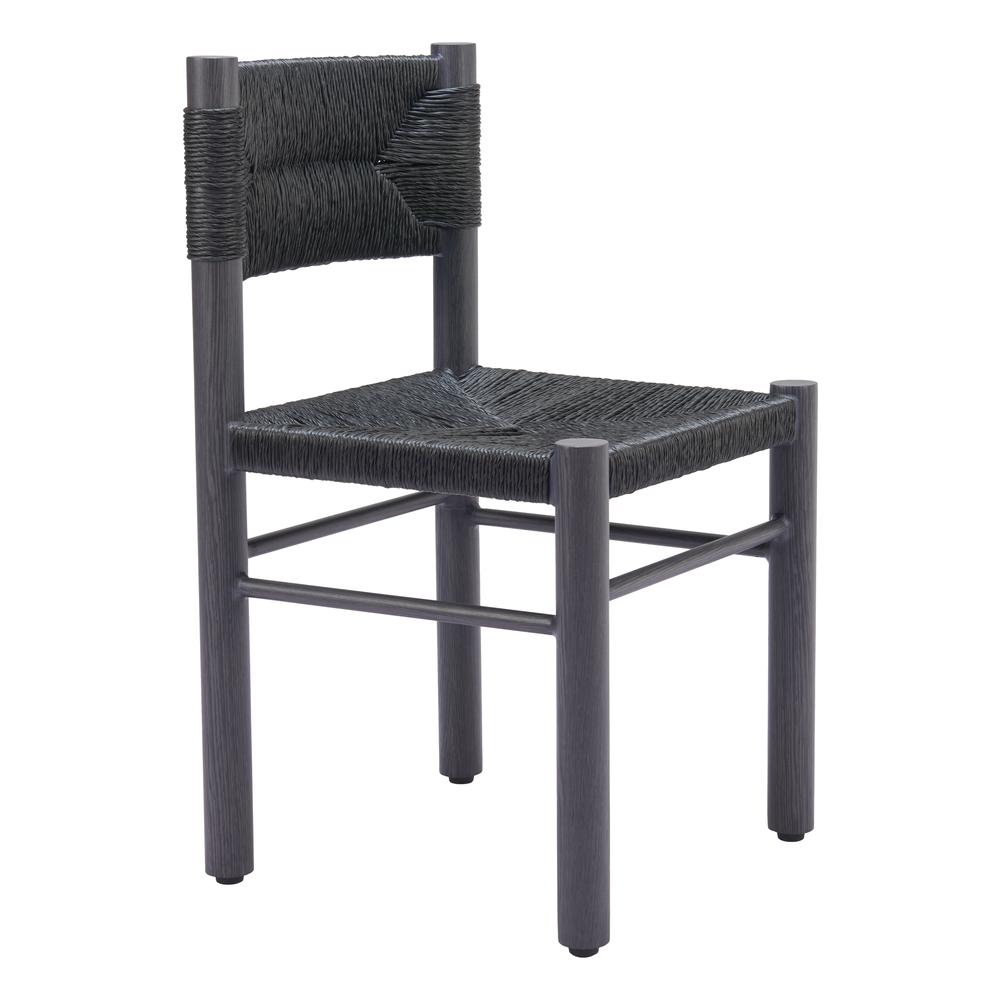 Iska Dining Chair (Set of 2) Black. Picture 6