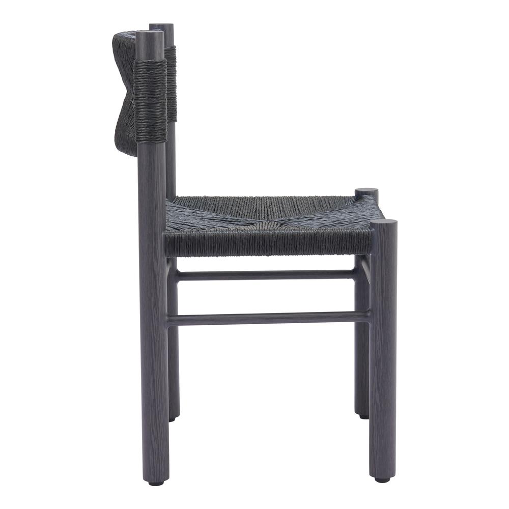 Iska Dining Chair (Set of 2) Black. Picture 7