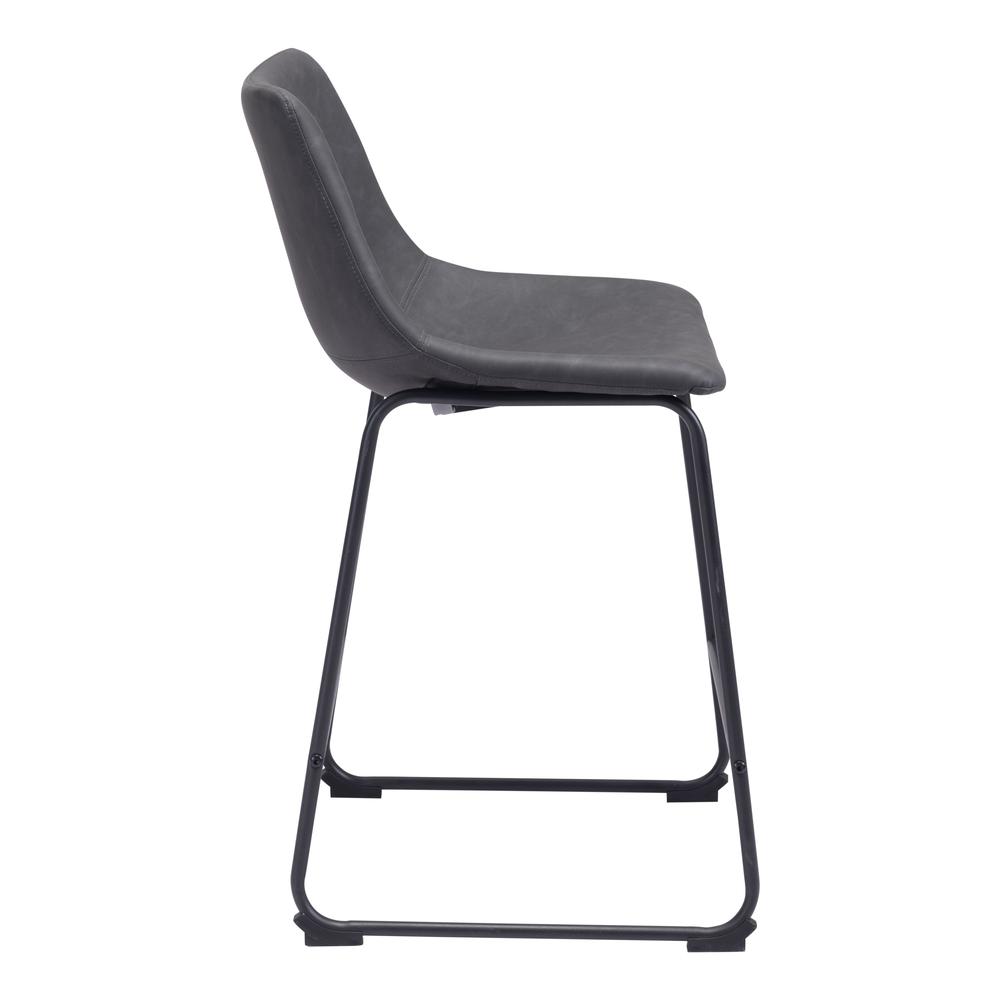 Smart Counter Stool (Set of 2) Charcoal. Picture 3