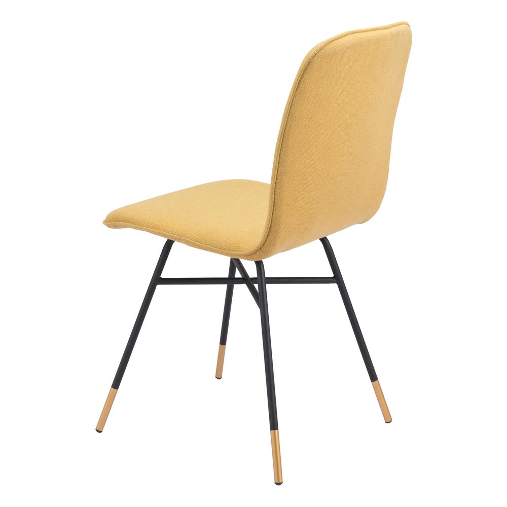 Var Dining Chair (Set of 2) Yellow. Picture 6