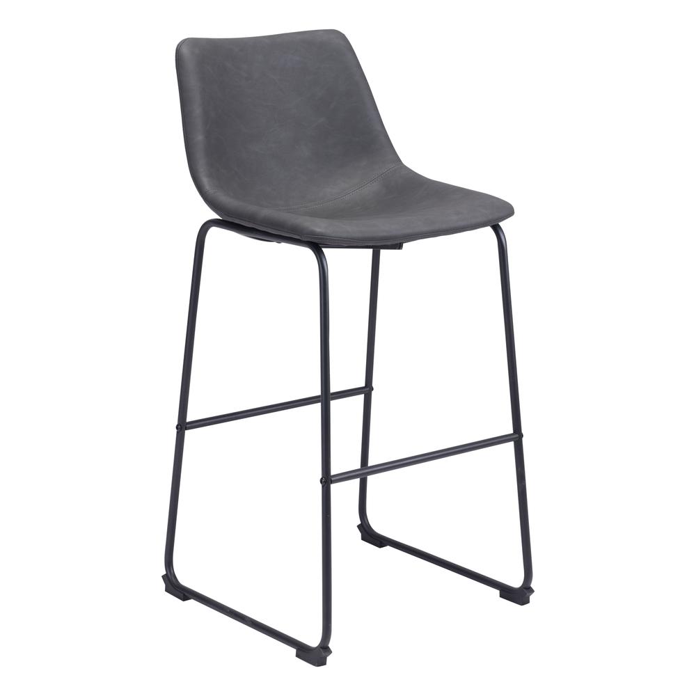 Smart Barstool (Set of 2) Charcoal. Picture 2