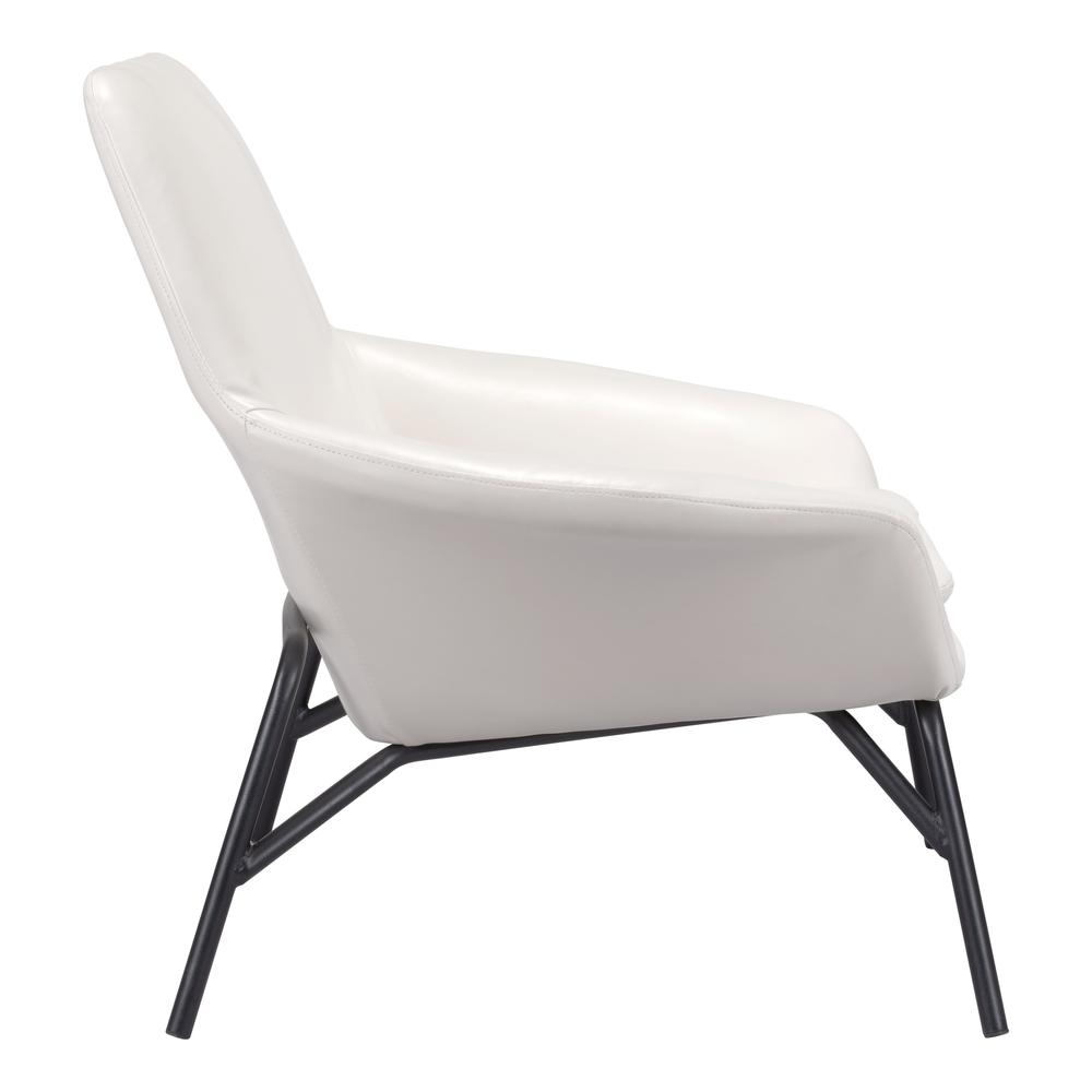 Javier Accent Chair White. Picture 2
